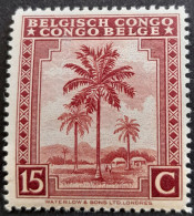 Congo Belge Belgium Congo 1942 Palmier Palm Tree Yvert 230 ** MNH - Neufs