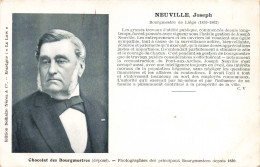 PHOTOGRAPHIE - Neuville - Bourgmestre De Liège - Carte Postale Ancienne - Fotografie