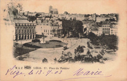 BELGIQUE - Liège - Place Du Théâtre - Carte Postale Ancienne - Lüttich