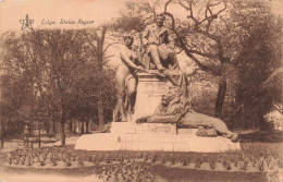 BELGIQUE - Liège - Statue Rogier - Carte Postale Ancienne - Liege