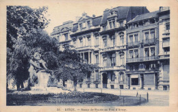 BELGIQUE - Liège - Statue Rogier Au Parc D'Avroy - Carte Postale Ancienne - Lüttich