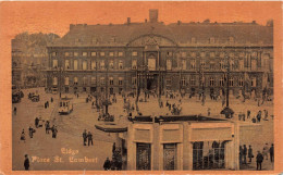 BELGIQUE - Liège - Place Saint Lambert Et Palais De Justice - Animé - Carte Postale Ancienne - Liege