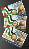 Niger 2022 Mi. ? Carte Maximum Maxi Card Joint Issue Emission Commune Al Qods Quds Capitale De La Palestine - Niger (1960-...)