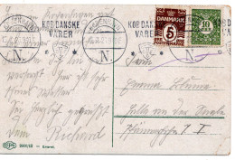 70567 - Dänemark - 1926 - 10o. MiF A AnsKte KOBENHAVN - ... -> Deutschland - Briefe U. Dokumente