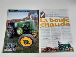 Coupure De Presse Société Française Vierzon 302 De 1956 - Tracteurs