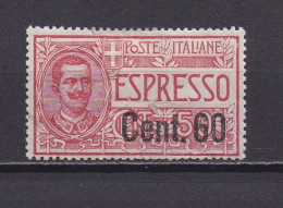 ITALIE 1922 EXPRESS N°8 NEUF AVEC CHARNIERE - Poste Exprèsse/pneumatique