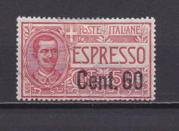 ITALIE 1922 EXPRESS N°8 NEUF AVEC CHARNIERE - Express-post/pneumatisch