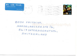 70571 - Grossbritannien - 2009 - 56p Weihnachten EF A LpBf ... -> Schweiz - Cartas & Documentos