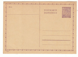 Tchècoslovaquie - Bohème & Moravie - Carte Postale De 1939 - Entier Postal - - Briefe U. Dokumente