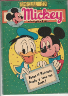 MICKEY LE JOURNAL DE MICKEY  NUMEO 325  DECEMBRE 1956 SPECIAL 1957 REVUE DE 20 PAGES - Journal De Mickey
