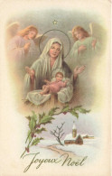 FÊTES ET VOEUX - Joyeux Noël - Marie Et L'enfant Jésus - Carte Postale Ancienne - Andere & Zonder Classificatie