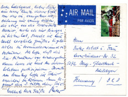 70578 - Australien - 1980 - 35c Eisenbahn EF A LpAnsKte SYDNEY -> Westdeutschland - Cartas & Documentos