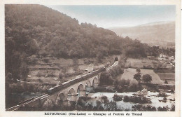 RETOURNAC  ( 42 ) -  Changue Et Entrée Du Tunnel - Retournac