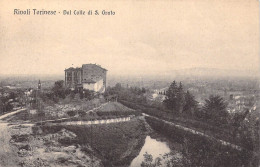 22995 " RIVOLI TORINESE-DAL COLLE DI S. GRATO " PANORAMA-VERA FOTO-CART. NON SPED. - Rivoli