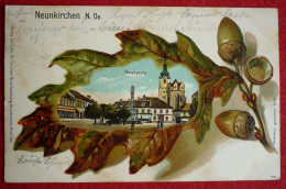 AUSTRIA - NEUNKIRCHEN, GRUSS AUS TYPE , EMBOSED - Neunkirchen