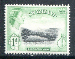 SWAZILAND- Y&T N°56- Neuf Sans Charnière ** - Swaziland (...-1967)