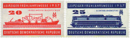 56153 MNH ALEMANIA DEMOCRATICA 1957 FERIA DE PRIMAVERA DE LEIPZIG - Ungebraucht