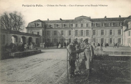 Parigné Le Polin * Le Château Des Perrais * Cours D'honneur Et Les Blessés Militaires * Militaria - Autres & Non Classés