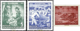 39836 MNH ALEMANIA DEMOCRATICA 1955 10 ANIVERSARIO DE LA REFORMA AGRARIA - Ungebraucht