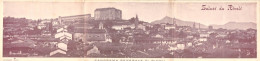 23007 " SALUTI DA RIVOLI-PANORAMA GENERALE DI RIVOLI "  -VERA FOTO-CART. POSTALE TRIPLA-NON SPED. - Rivoli