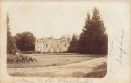 Roëzé Sur Sarthe * Carte Photo * Le Château De St Fraimbault - Andere & Zonder Classificatie