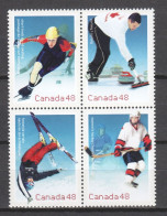 Canada 2002 Mi 2036-2039 MNH WINTER OLYMPICS SALT LAKE CITY - Hiver 2002: Salt Lake City