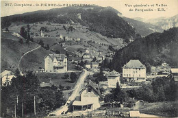 - Isère -ref-B200- Saint Pierre De Chartreuse - St Pierre De Chartreuse  - Vue Generale Et Vallée De Perquelin - - Saint-Pierre-d'Entremont