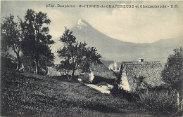 - Isère -ref-B198- Saint Pierre De Chartreuse - St Pierre De Chartreuse  Et Chamechaude - - Saint-Pierre-d'Entremont