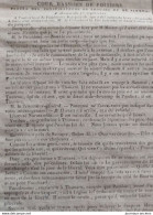 1822 PROCÈS DES CONSPIRATEURS DE THOUARS ET DE SAUMUR - COUR D'ASSISES DE POITIERS - LA ROCHELLE - LA QUOTIDIENNE - 1800 - 1849