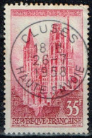 France - 1957 - Y&T N° 1129, Oblitération Cluses Parfaite - Gebraucht