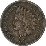 États-Unis, Indian Head, Cent, 1865 (fancy 5), Philadelphie, TTB, Bronze - 1859-1909: Indian Head