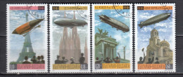 Bulgaria 2000 - 100 Years Of Airships, Mi-Nr. 4471/74, Used - Usados