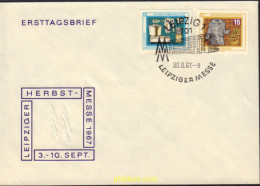 446894 MNH ALEMANIA DEMOCRATICA 1967 FERIA DE OTOÑO DE LEIPZIG - Ungebraucht