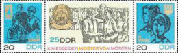 144590 MNH ALEMANIA DEMOCRATICA 1967 10 FERIA DE JOVENES INVENTORES DE LEIPZIG - Ungebraucht