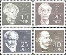 150669 MNH ALEMANIA DEMOCRATICA 1969 PERSONALIDADES - Ungebraucht