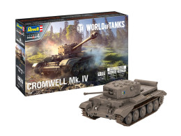 Revell World Of Tanks - Char CROMWELL Mk. IV Maquette Militaire Kit Plastique Réf. 03504 Neuf 1/72 - Véhicules Militaires