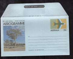 Australia Aerogramme 33c 1981 Mint - Aérogrammes