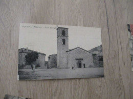 CPA 07 Ardèche Flaviac Place De L'église - Autres & Non Classés