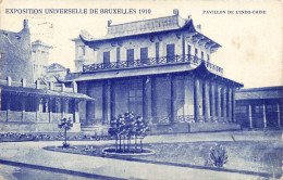 BELGIQUE - Exposition Universelle De Bruxelles 1910 - Pavillon De L'Indo Chine - Carte Postale Ancienne - Expositions Universelles