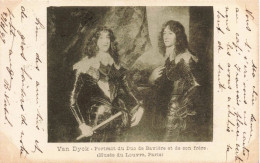 ARTS - Peintures Et Tableaux - Van Dyck - Portrait Du Duc De Bavière Et De Son Frère - Carte Postale Ancienne - Peintures & Tableaux