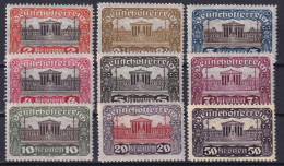 AUSTRIA 1919/21 - MNH/MLH - ANK 284-292 - Complete Set! - Ongebruikt