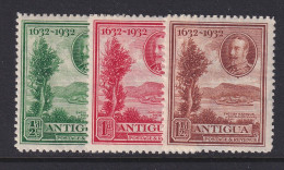 Antigua, Scott 67-69 (SG 81-83), MHR - 1858-1960 Crown Colony