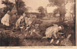ARTS - Peintures Et Tableaux - La Parabole Des Aveugles - Carte Postale Ancienne - Paintings