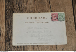 A2077   5 View Letter Card  Of Chesham - 1924 - Buckinghamshire