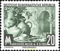 703742 HINGED ALEMANIA DEMOCRATICA 1955 FERIA DE OTOÑO DE LEIPZIG - Ungebraucht