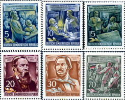 703806 MNH ALEMANIA DEMOCRATICA 1955 HOMENAJE A FRIEDRICH ENGELS - Ungebraucht