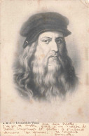 CELEBRITE - Léonard De Vinci - Carte Postale Ancienne - Historical Famous People