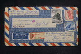 HONGRIE - Enveloppe En Recommandé De Budapest Pour La France - L 147735 - Storia Postale