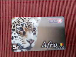 Prepaidcard Afro Used Belgium Used Rare - GSM-Kaarten, Herlaadbaar & Voorafbetaald