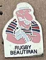 RUGBY BEAUTIRAN - JOUEUR - BALLON - OVALIE   -     (ROSE) - Rugby